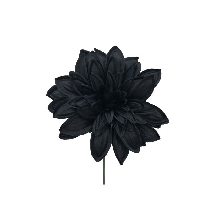 Flor Flamenca Pick Dahlia Negro