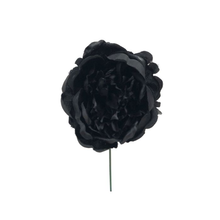 Flor Flamenca Pick Peonia Negro