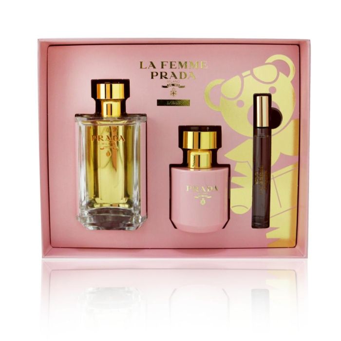 Prada La Femme Edt 100 Vp+Bl100+Rol10