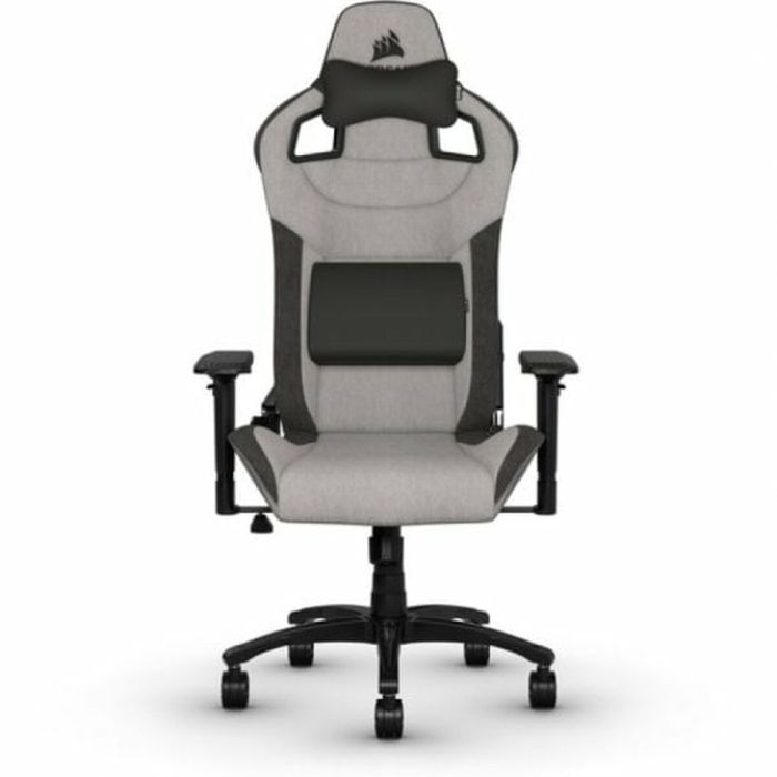 Silla Gaming Corsair T3 RUSH Negro/Gris 10