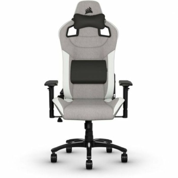 Silla Gaming Corsair T3 Rush Blanco/Gris 8