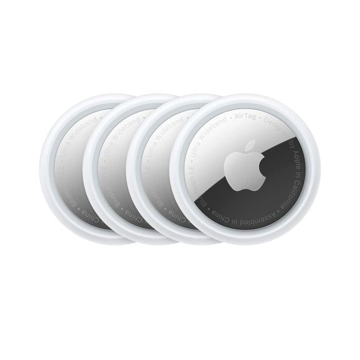 Funda Airtag Apple MX542ZY/A Plateado Blanco 1