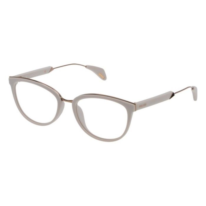 Montura de Gafas Mujer Police VPL631533GFM Crema Bixoto