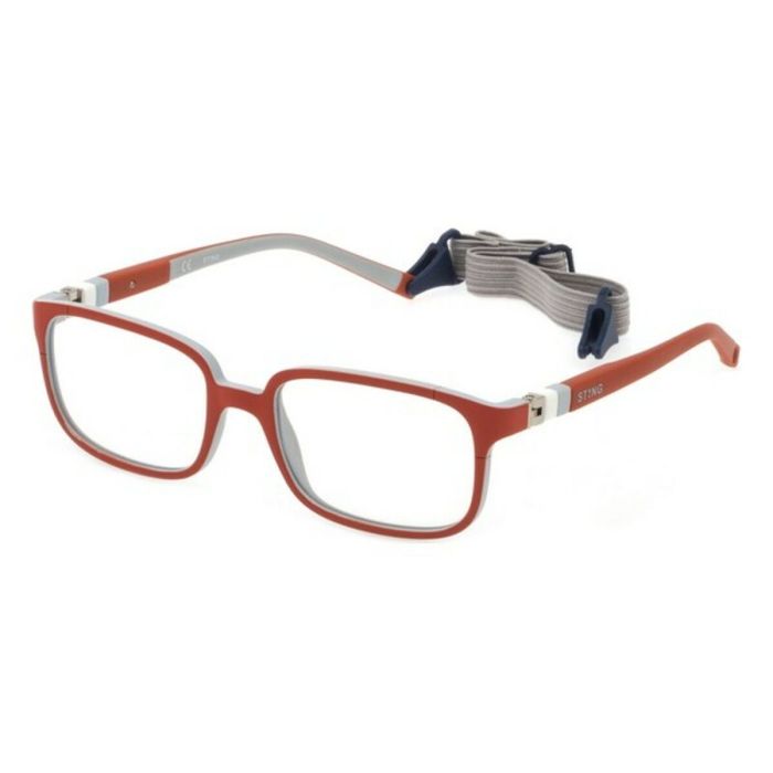 Montura de Gafas Sting VSJ6534704GF Naranja Ø 47 mm Infantil