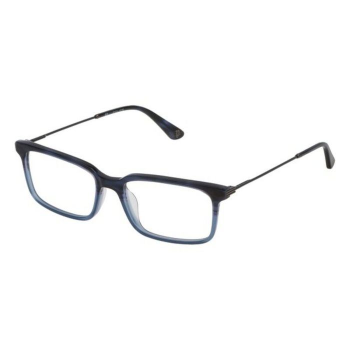 Montura de Gafas Hombre Police VPL6875209QW Azul Ø 52 mm