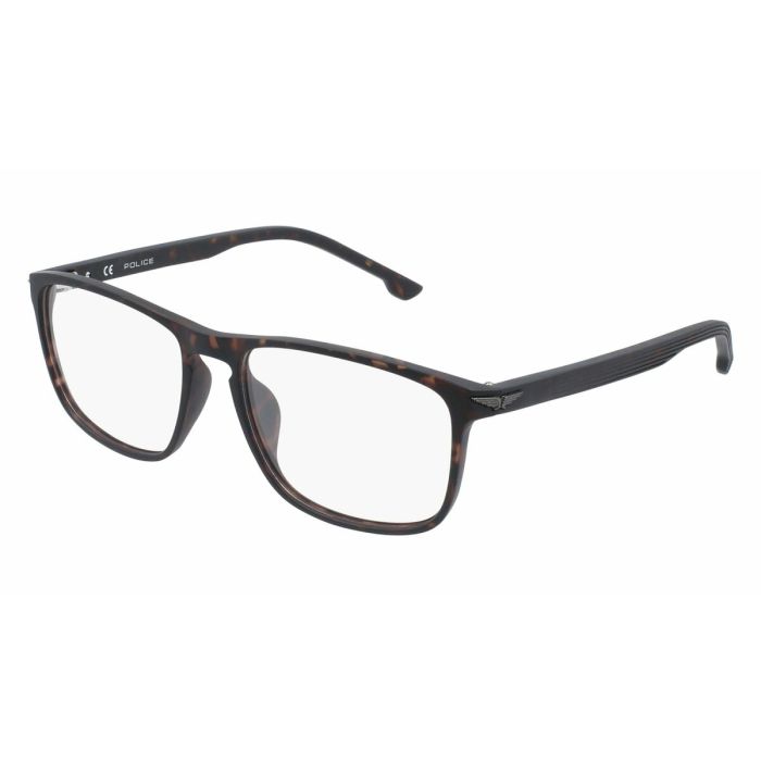 Montura de Gafas Hombre Police VPLA44-540878 Marrón ø 54 mm