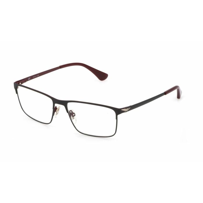 Montura de Gafas Hombre Police VPLD06-560H80 Rojo ø 56 mm