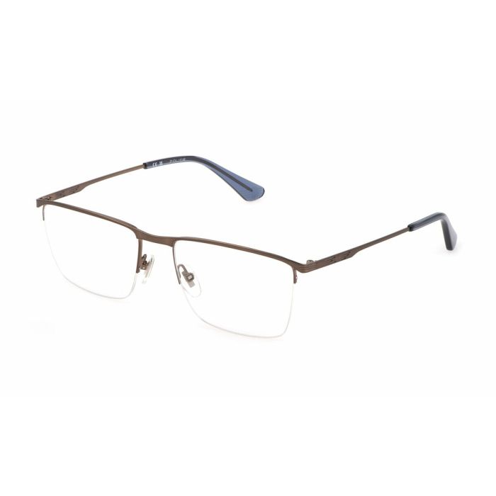 Montura de Gafas Hombre Police VPLG75-570F68 Dorado ø 57 mm