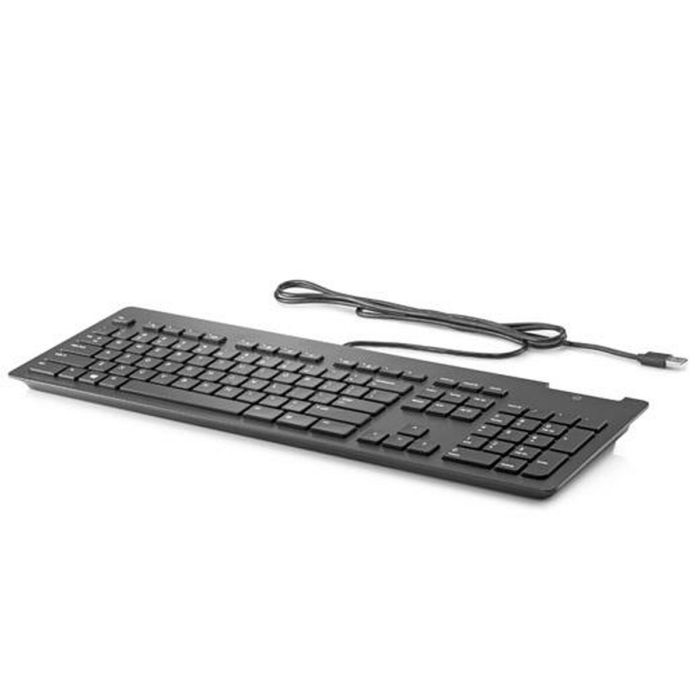 Hp Teclado Business Slim Smartcard Con Cable