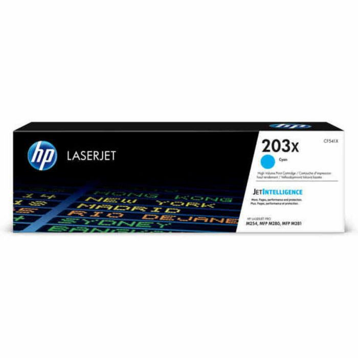 Hp Toner Cian Laserjet Laserjet M254,M280 - Nº 203X