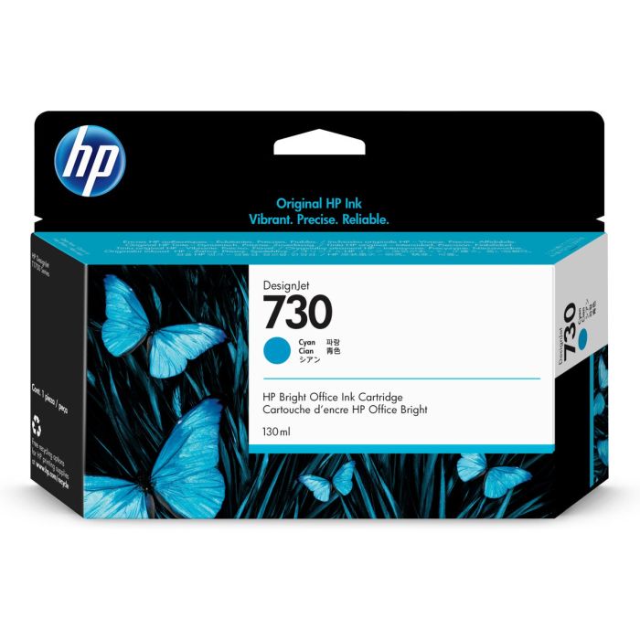 Hp Tinta Cian Designjet T1700 Series - Nº 730