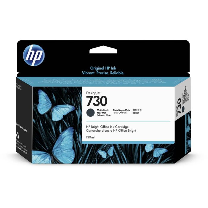 Hp Tinta Negro Mate Designjet T1700 Series - Nº 730