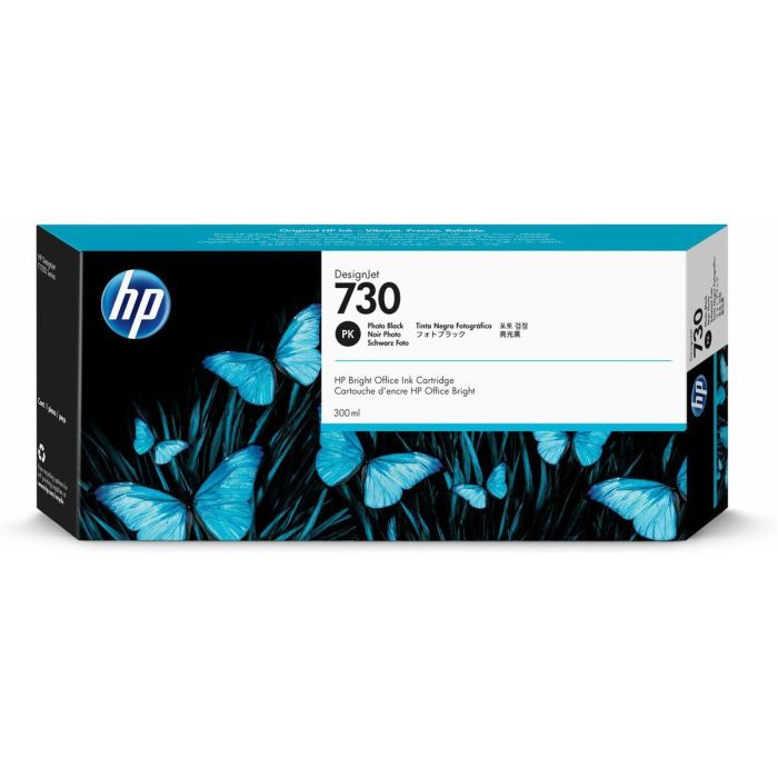 HP 730 Tinta Negro Foto 300Ml (P2V73A)