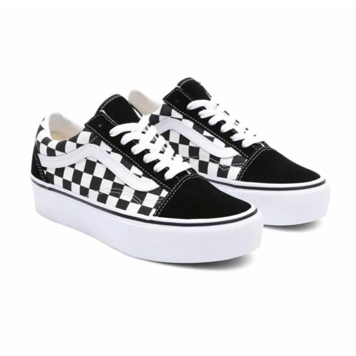 Zapatillas Casual de Mujer Vans OLD SKOOL PLAFORM VN0A3B3UHRK1 Negro 2