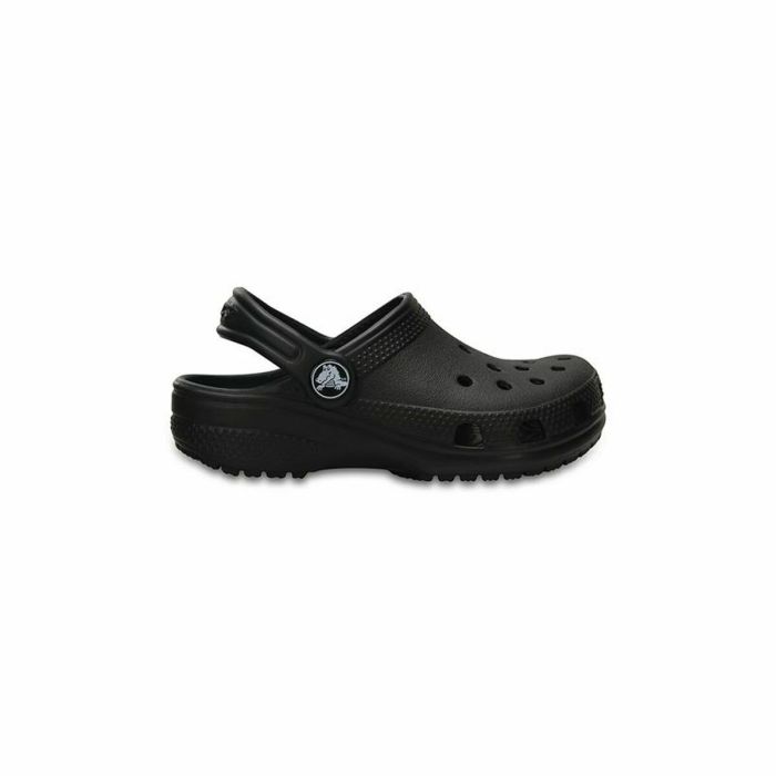 Zuecos de Playa Crocs Classic Negro Niños Zuecos de Playa Crocs Classic Negro Niños