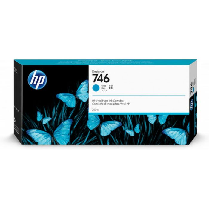 HP 746 Tinta Cian Desingjet Z9 (P2V80A) HP746