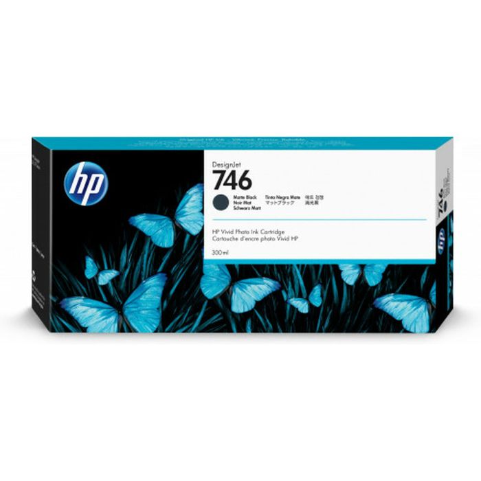 Hp Tinta Negro Mate Desingjet Z6 Z9 - Nº 746