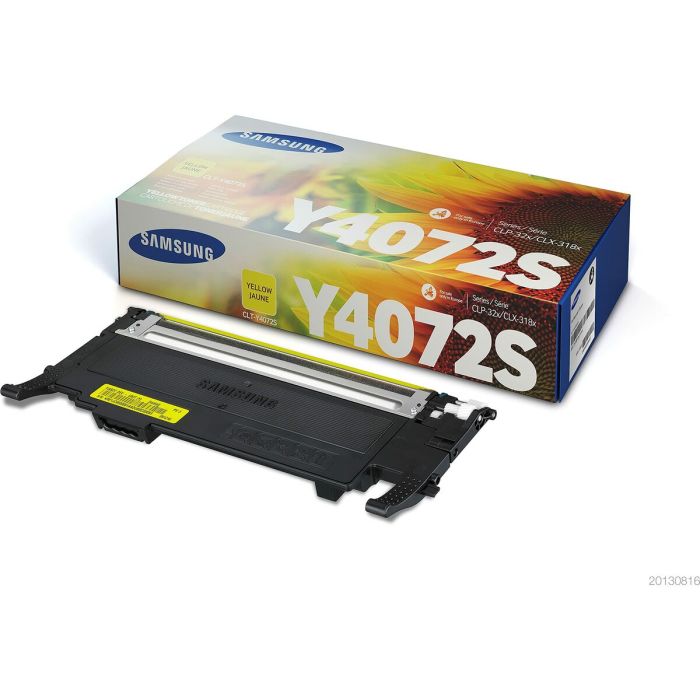 Samsung Toner Laser Clp 320-325 cLx 3180-3185 Amarillo 1.000 Páginas Clty4072S