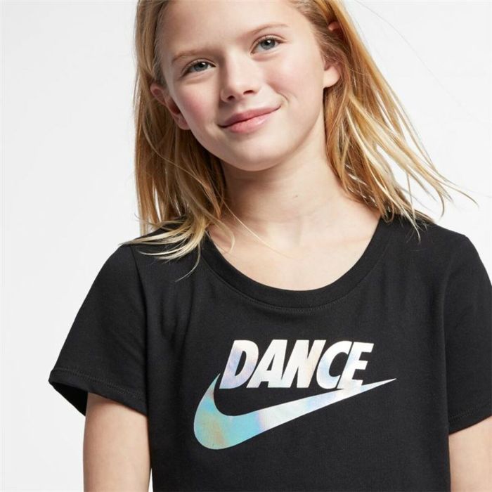 Camiseta Nike Dry Scoop Dance Negro 2