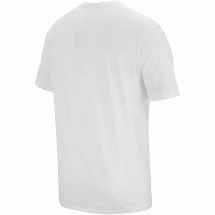 Camiseta de Manga Corta Hombre Nike AR4997 101 Blanco Hombre 10