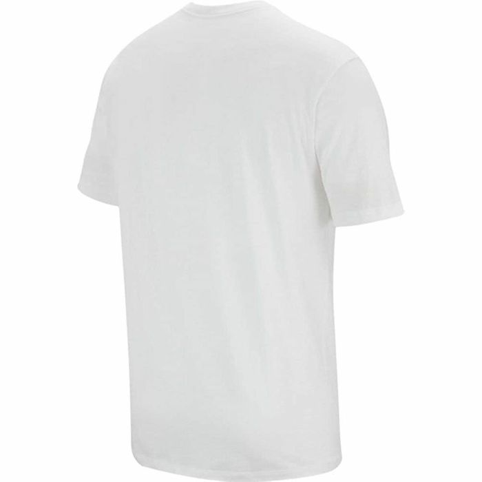 Camiseta de Manga Corta Hombre Nike AR4997 101 Blanco Hombre 6