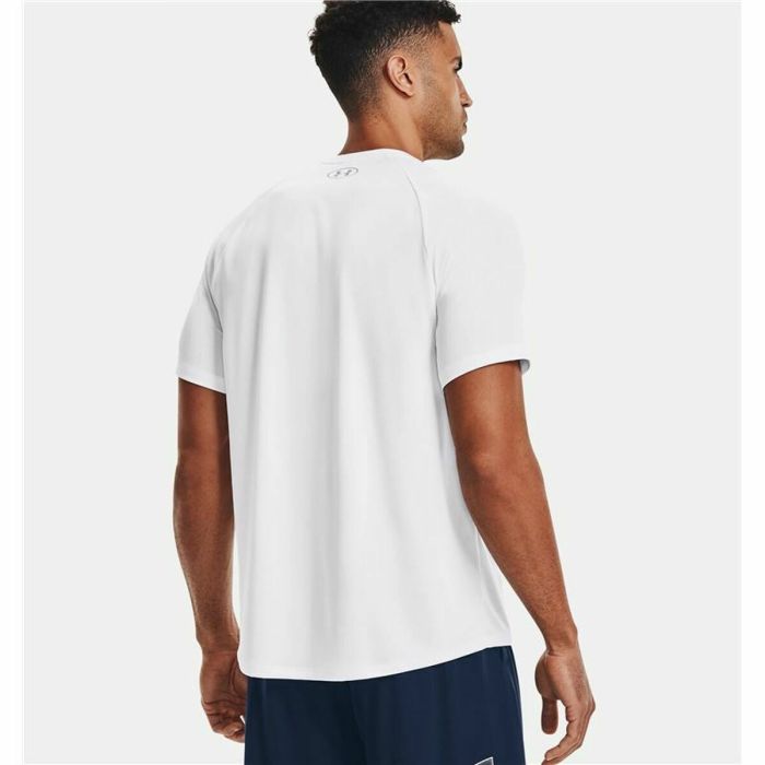 Camiseta de Manga Corta Hombre Under Armour Tech 2.0 Blanco 2