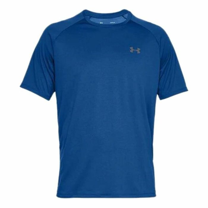 Camiseta de Manga Corta Hombre Under Armour Tech 2.0 Azul 1