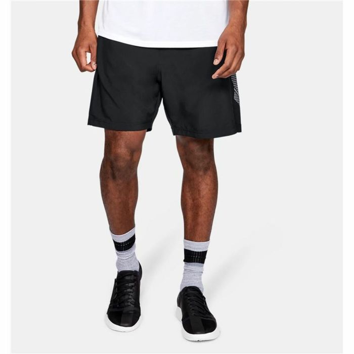 Pantalones Cortos Deportivos para Hombre Under Armour Graphic Negro 1