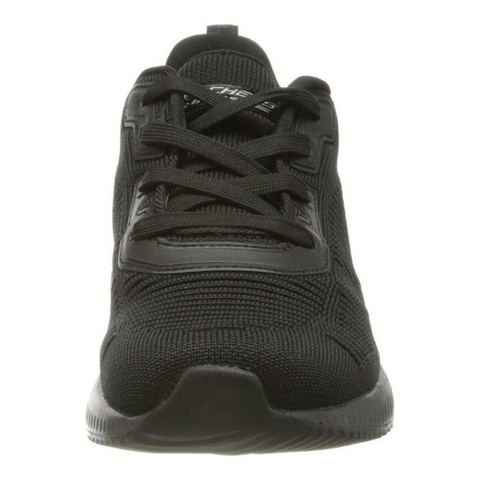 Zapatillas de Mujer para Caminar Skechers BOBS SQUAD TOUGH TALK 32504 Negro 6