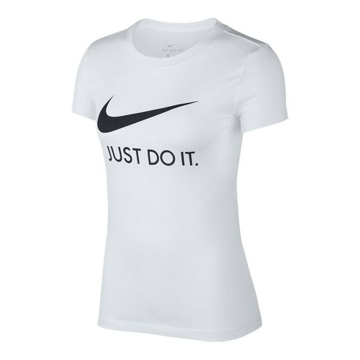 Camiseta de Manga Corta Mujer NSW TEE JDI CI1383 Nike 100 Blanco 1