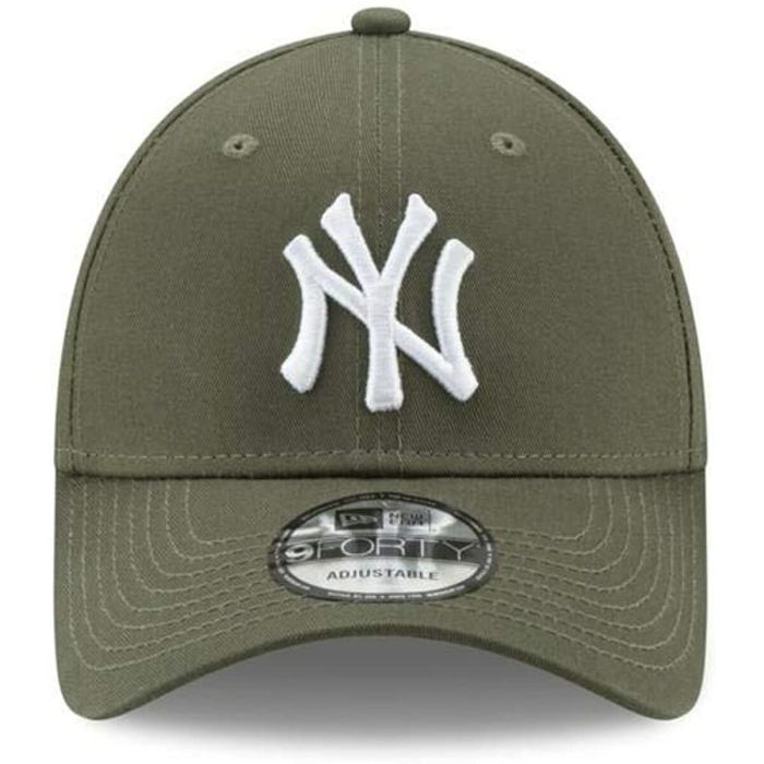 Gorra Deportiva New Era League Essential 9Forty New York Yankees Verde (Talla única) 2