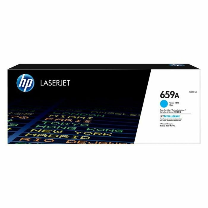 Hp Toner Cian Laserjet Enterprise Mfp M776Dn, Flow M776Zs, M776X, M856Dn, M856X - 659A