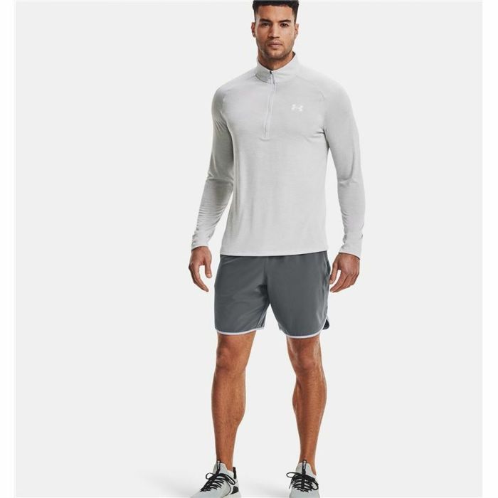 Camiseta de Manga Larga Hombre Under Armour Tech 2.0 1/2 Zip Blanco 2