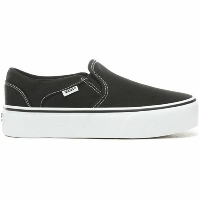 Zapatillas Casual de Mujer Vans Asher Platform Negro 0 Zapatillas Casual de Mujer Vans Asher Platform Negro 0