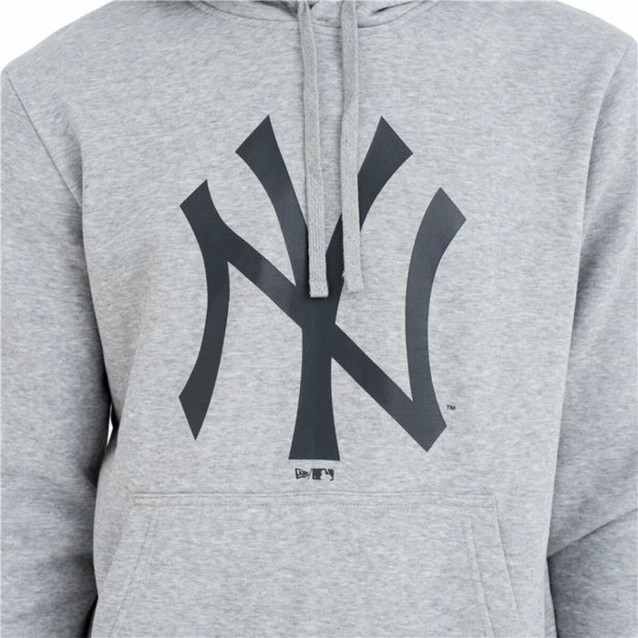 Sudadera con Capucha Hombre New Era New York Yankees Team Logo Gris claro 2