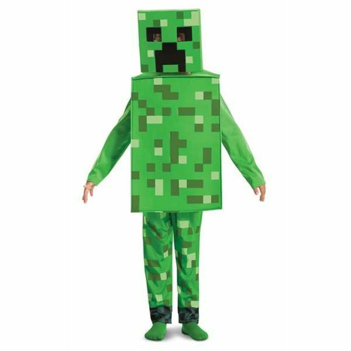 Disfraz para Niños Minecraft Creeper 3 Piezas Verde