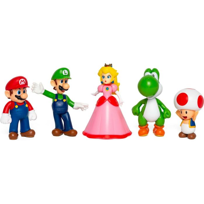 Set de Figuras Super Mario Mario and his Friends 5 Piezas 8