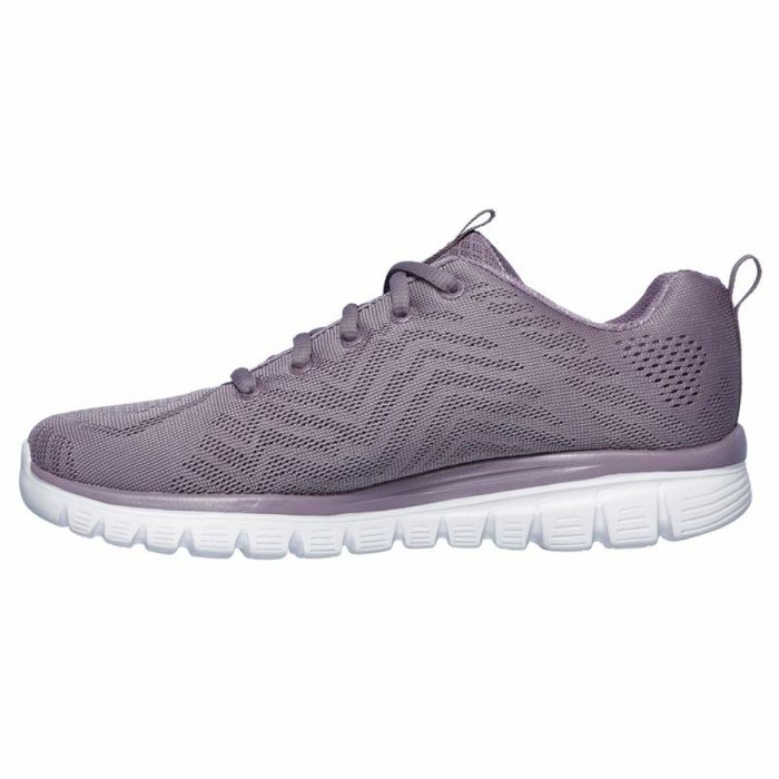 Zapatillas Deportivas Skechers Graceful - Get Connected Mujer Lila 4