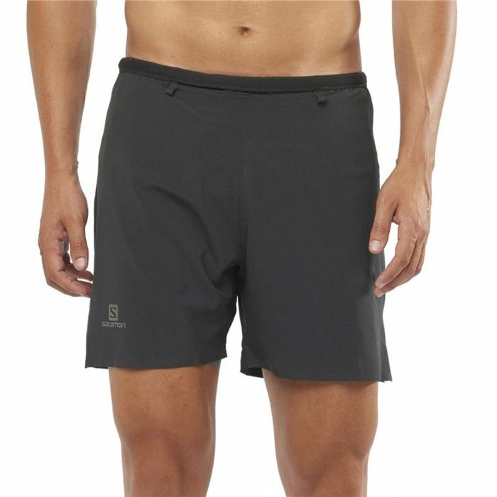 Pantalones Cortos Deportivos para Hombre Salomon Sense Gris oscuro 5" 4