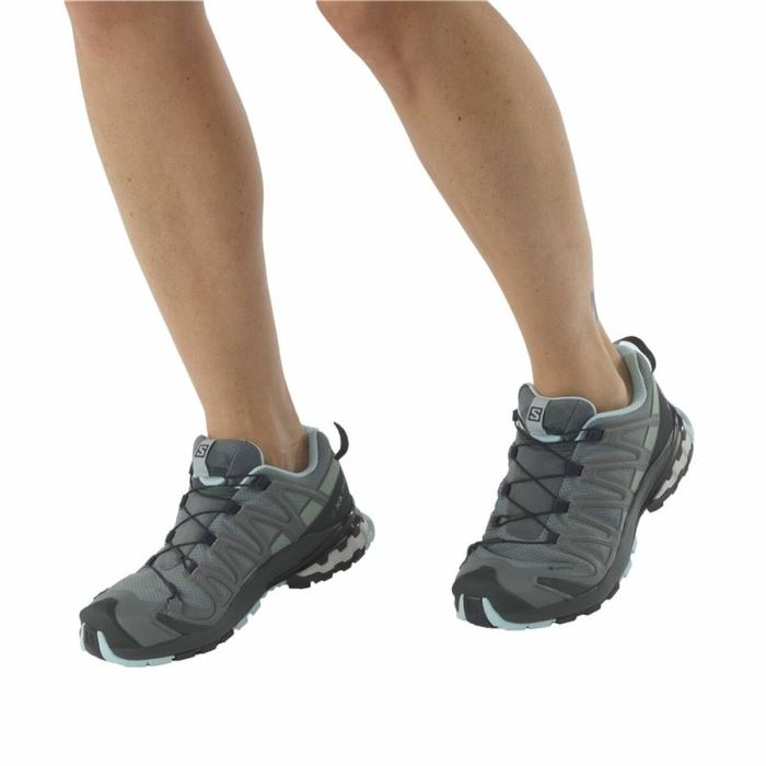 Zapatillas de Running para Adultos XA PRO Salomon 3D v8 Gore-Tex Mujer Gris 2