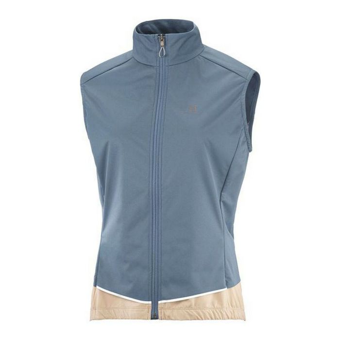 Chaleco de Mujer Salomon Light Shell Azul claro Chaleco de Mujer Salomon Light Shell Azul claro