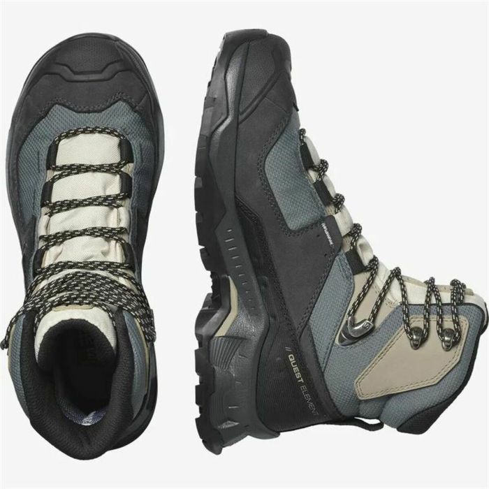 Botas de Montaña Salomon Quest Element Gore-Tex Mujer Gris 3