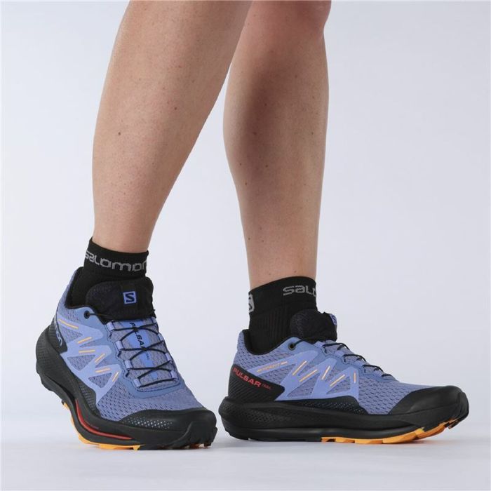 Zapatillas de Running para Adultos Salomon Pulsar Trail Lila Mujer 4