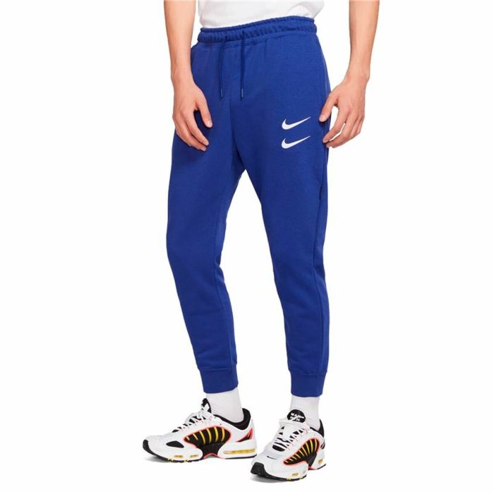 Pantalón Largo Deportivo Nike Azul Hombre 6