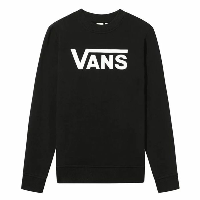 Sudadera sin Capucha Hombre Vans Classic V Negro