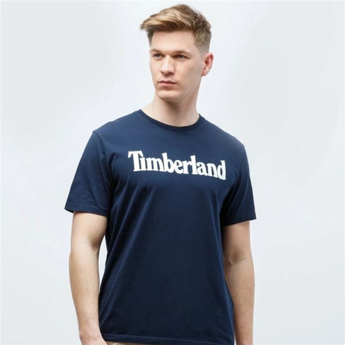 Camiseta Timberland Kennebec Linear Azul marino Hombre 1