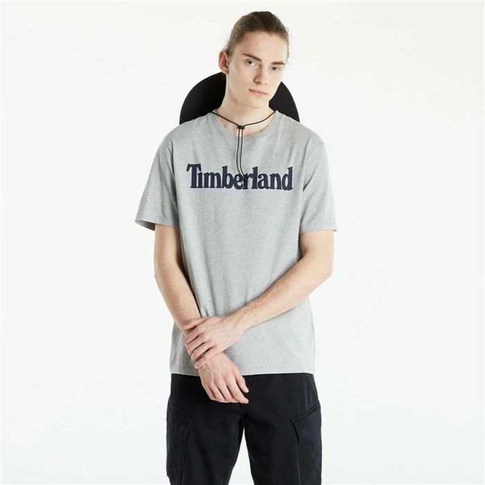 Camiseta Timberland Kennebec Linear Gris Hombre 1