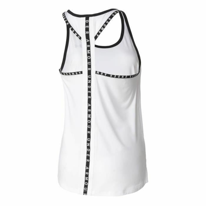 Camiseta de Tirantes Mujer Under Armour Knockout Blanco 2 Camiseta de Tirantes Mujer Under Armour Knockout Blanco 2