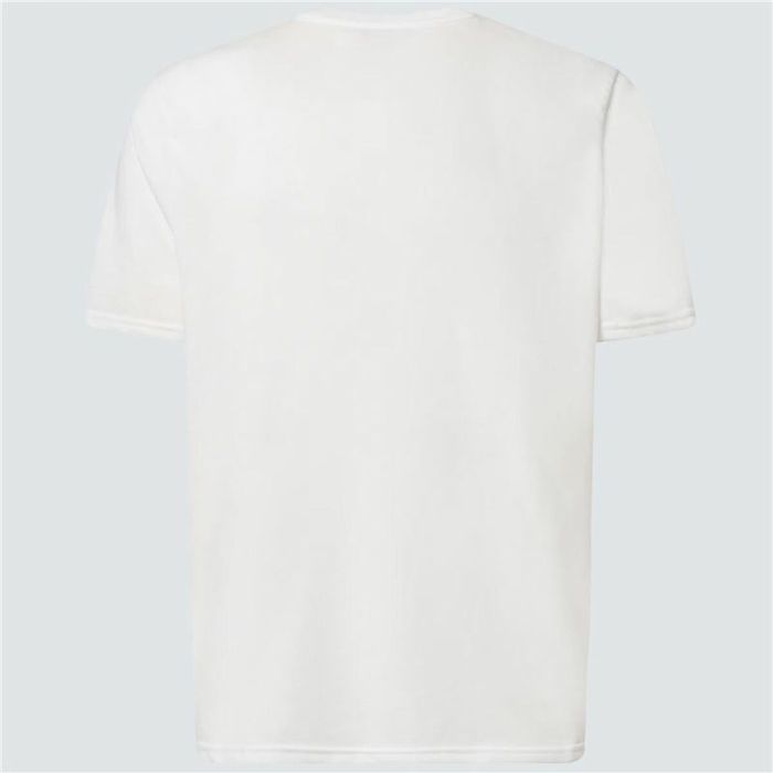 Camiseta de Manga Corta Hombre Oakley O-Bold Ellipse Blanco 4