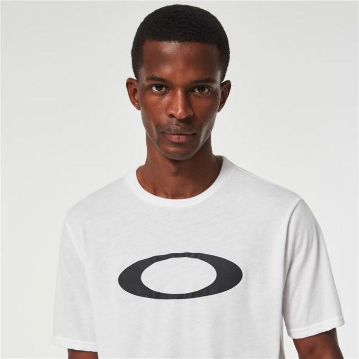 Camiseta de Manga Corta Hombre Oakley O-Bold Ellipse Blanco 1